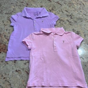 Two Girl Polo shirts